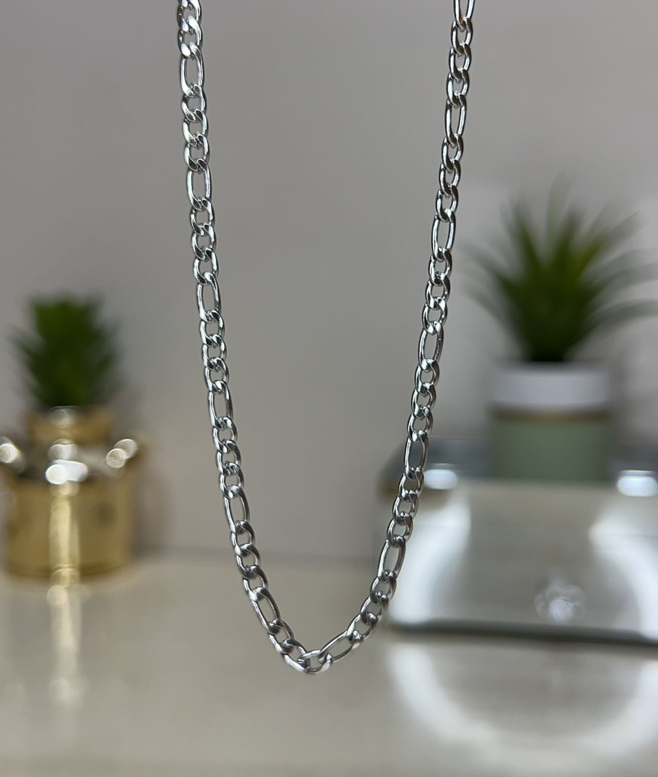 SILVER UNISEX BASIC CHAIN