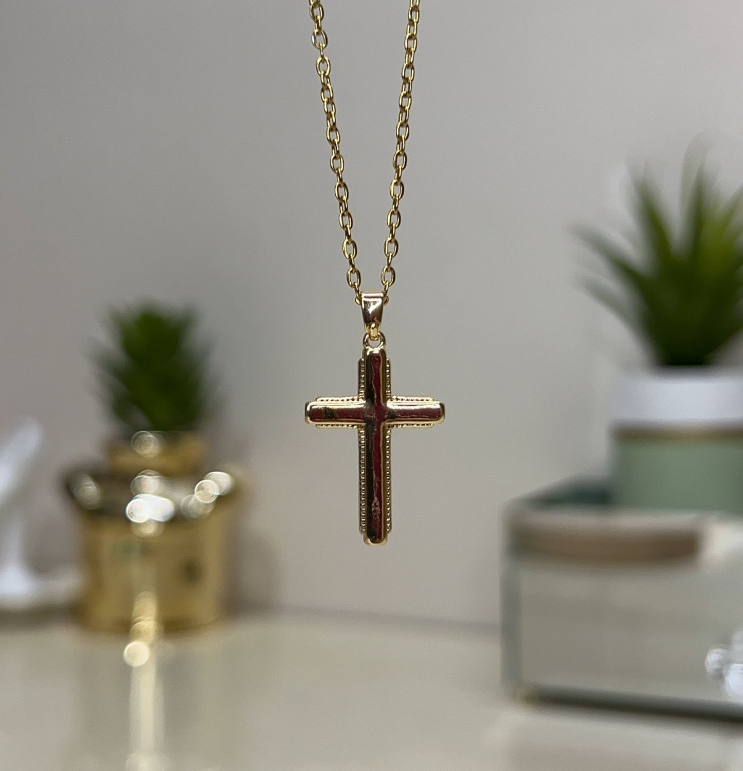 COLLAR CRUZ BICELADA