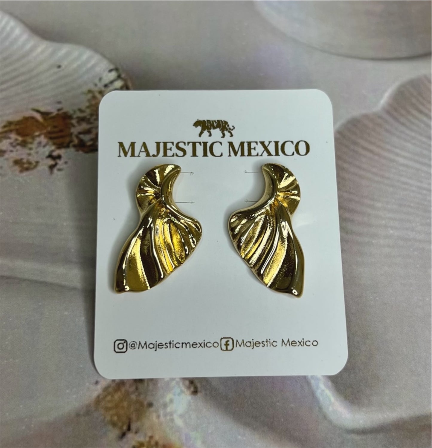 ARETES TEXTURIZADOS