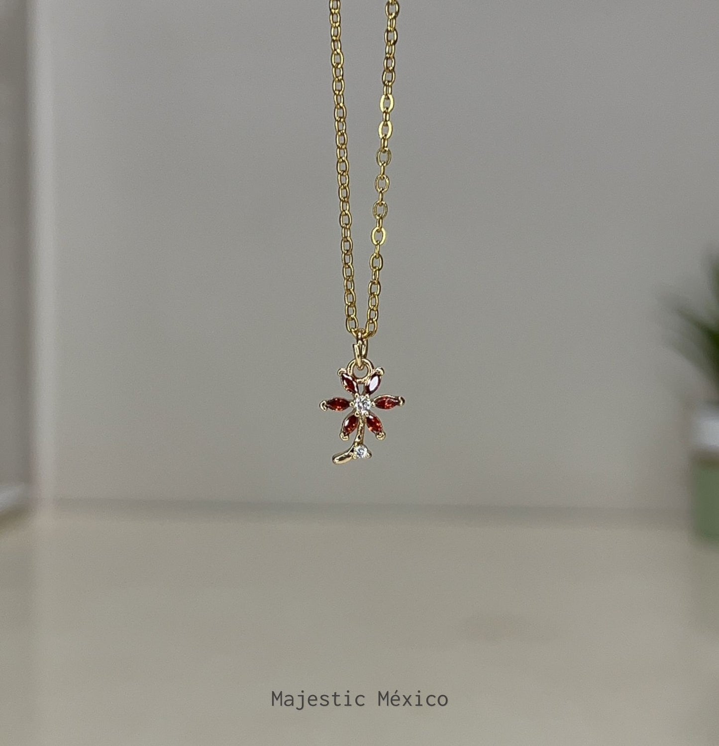 COLLAR FLOR RUBY