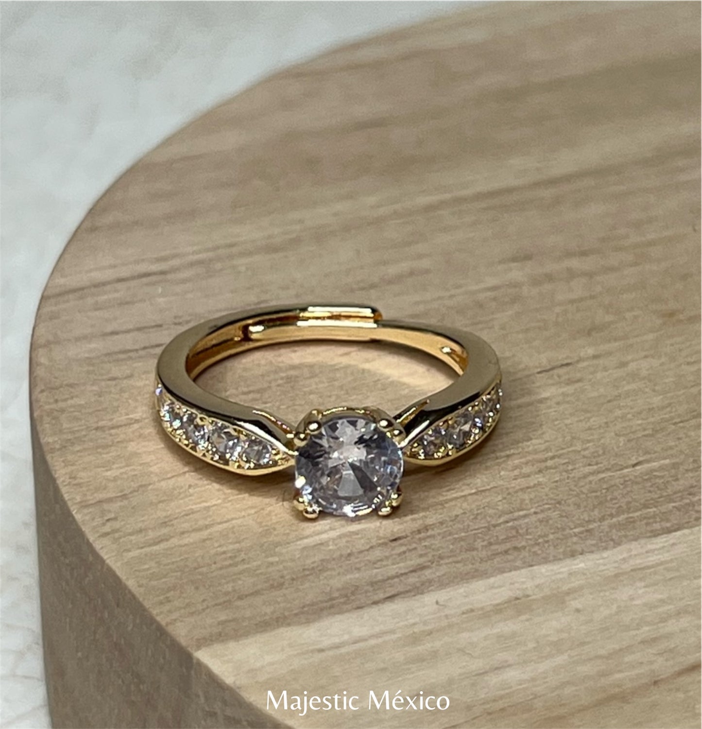 ANILLO AJUSTABLE CIRCONIAS
