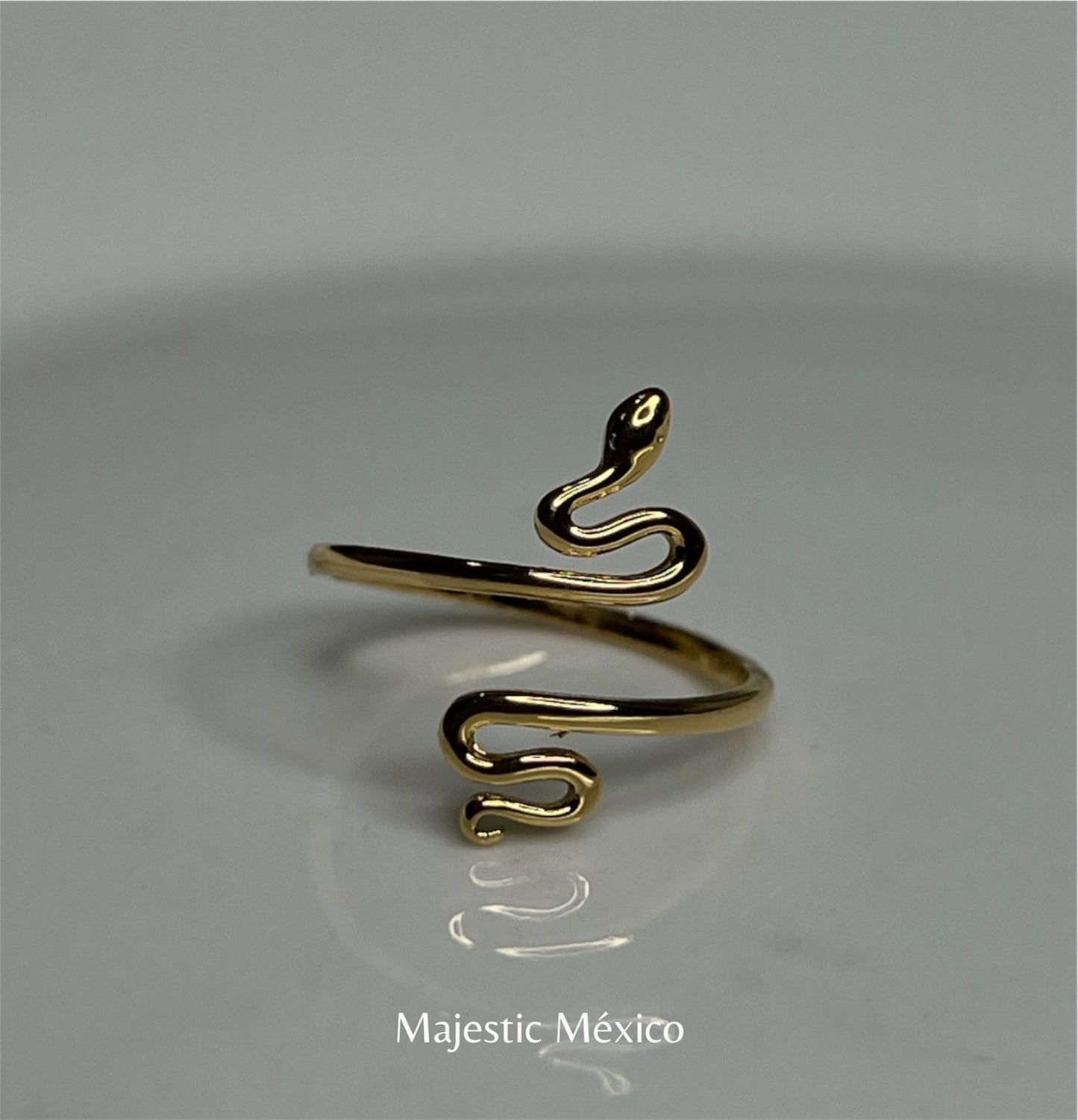 ANILLO SERPIENTE LISA