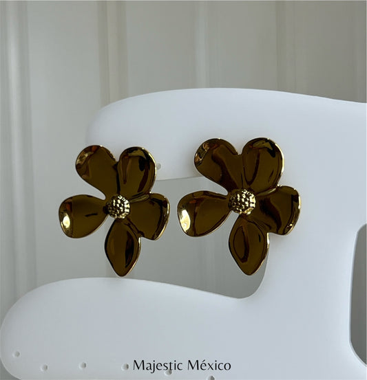 ARETES FLOR LISA