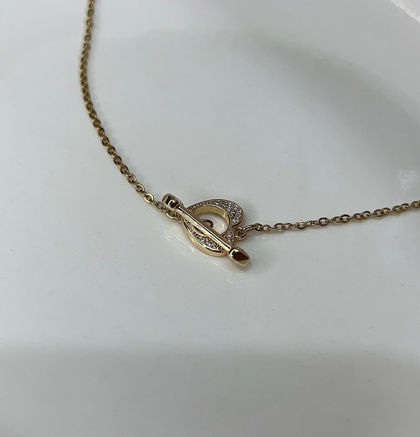 COLLAR CORAZÓN CUPIDO