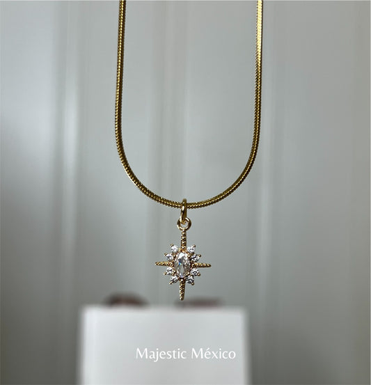 Collar Estrella con Circonias