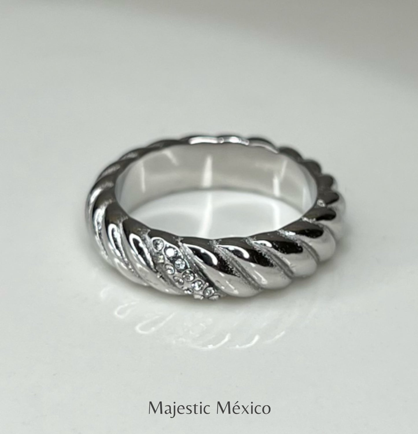 ANILLO TORZAL PLATEADO