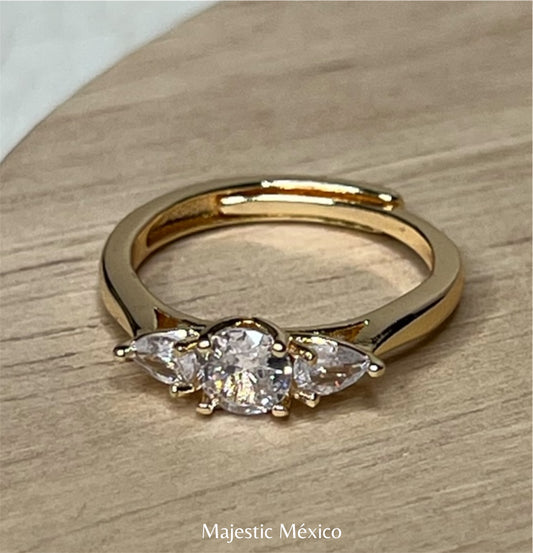 ANILLO AJUSTABLE CON CIRCONIAS