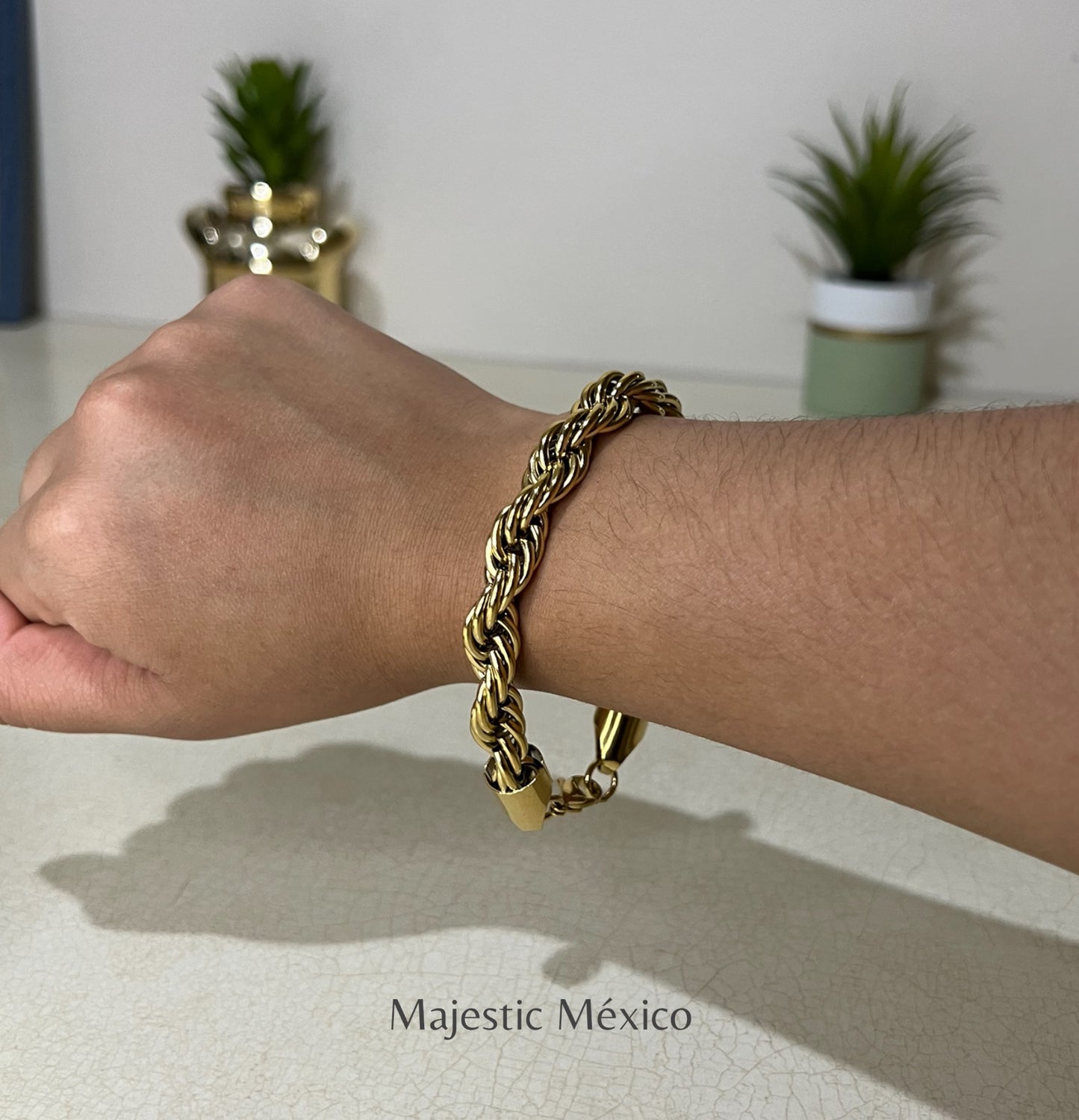 PULSERA SENCILLA TORZAL GRUESO