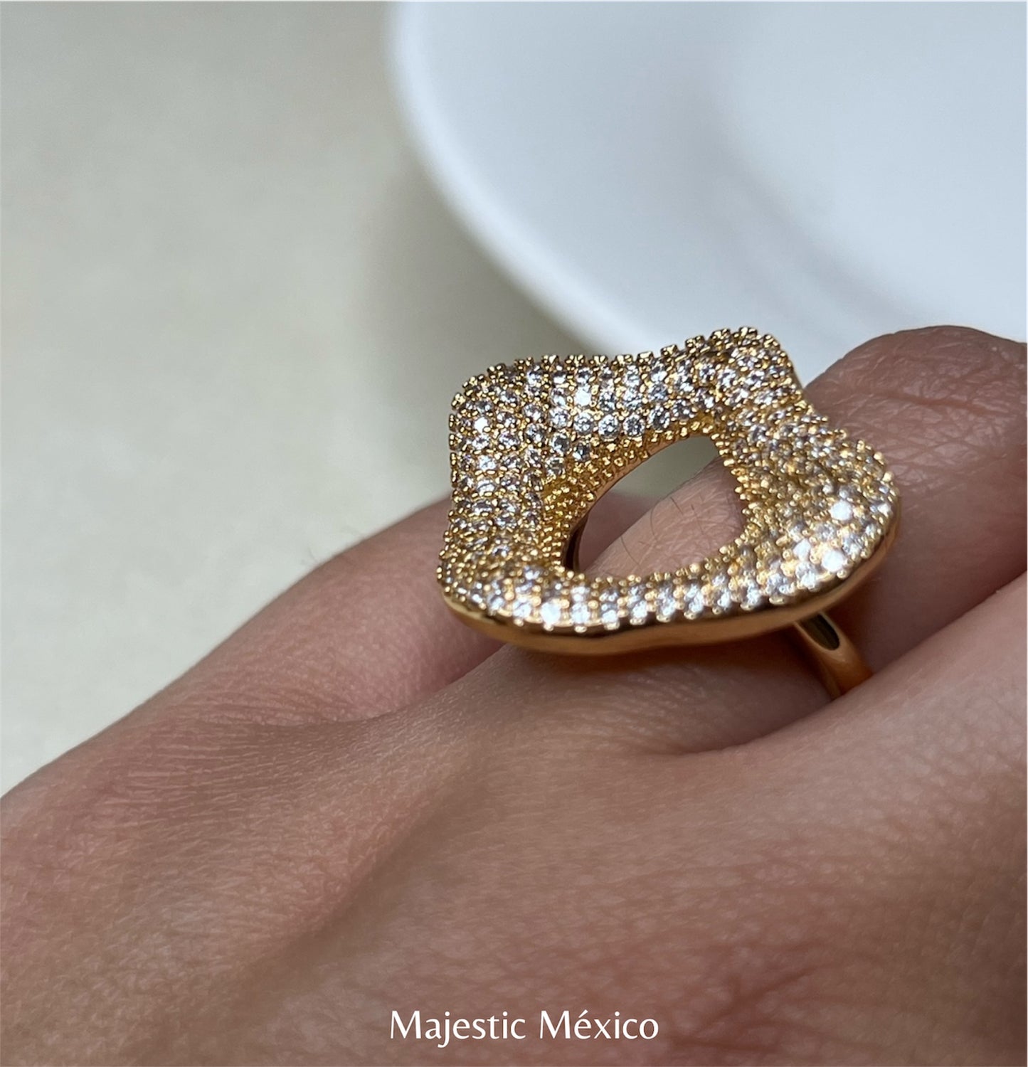 ANILLO CIRCONIAS 22MM