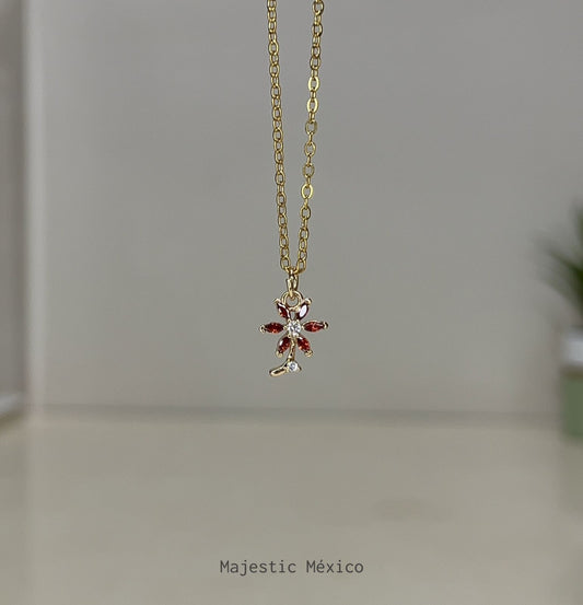 COLLAR FLOR RUBY