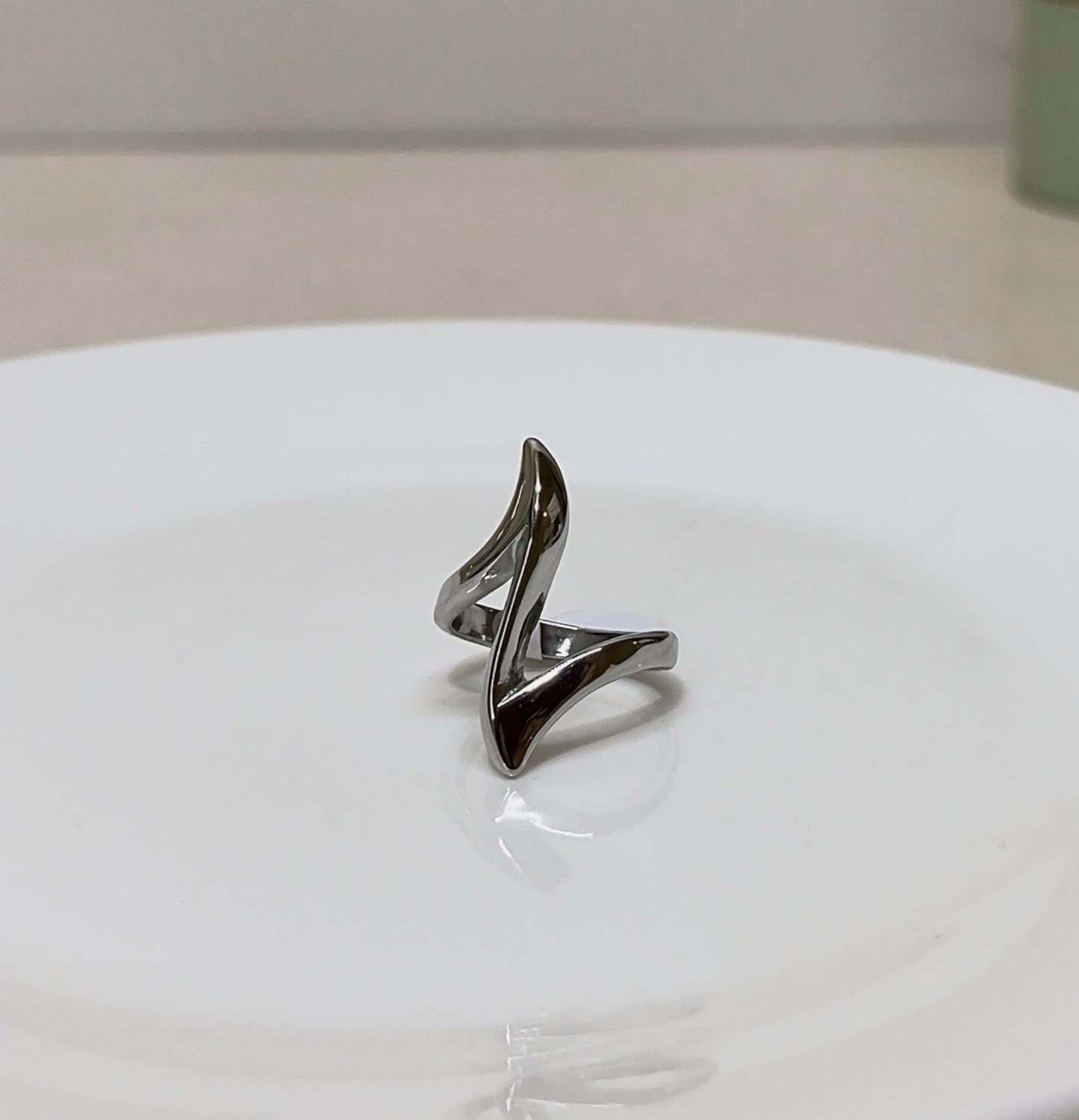 SILVER LIGHTNING RING