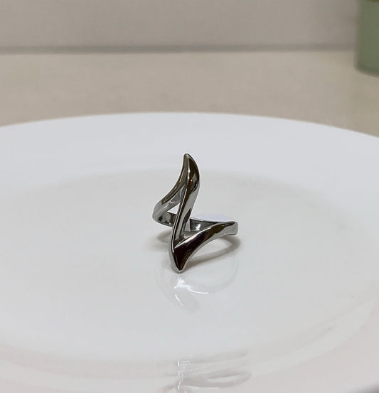 SILVER LIGHTNING RING